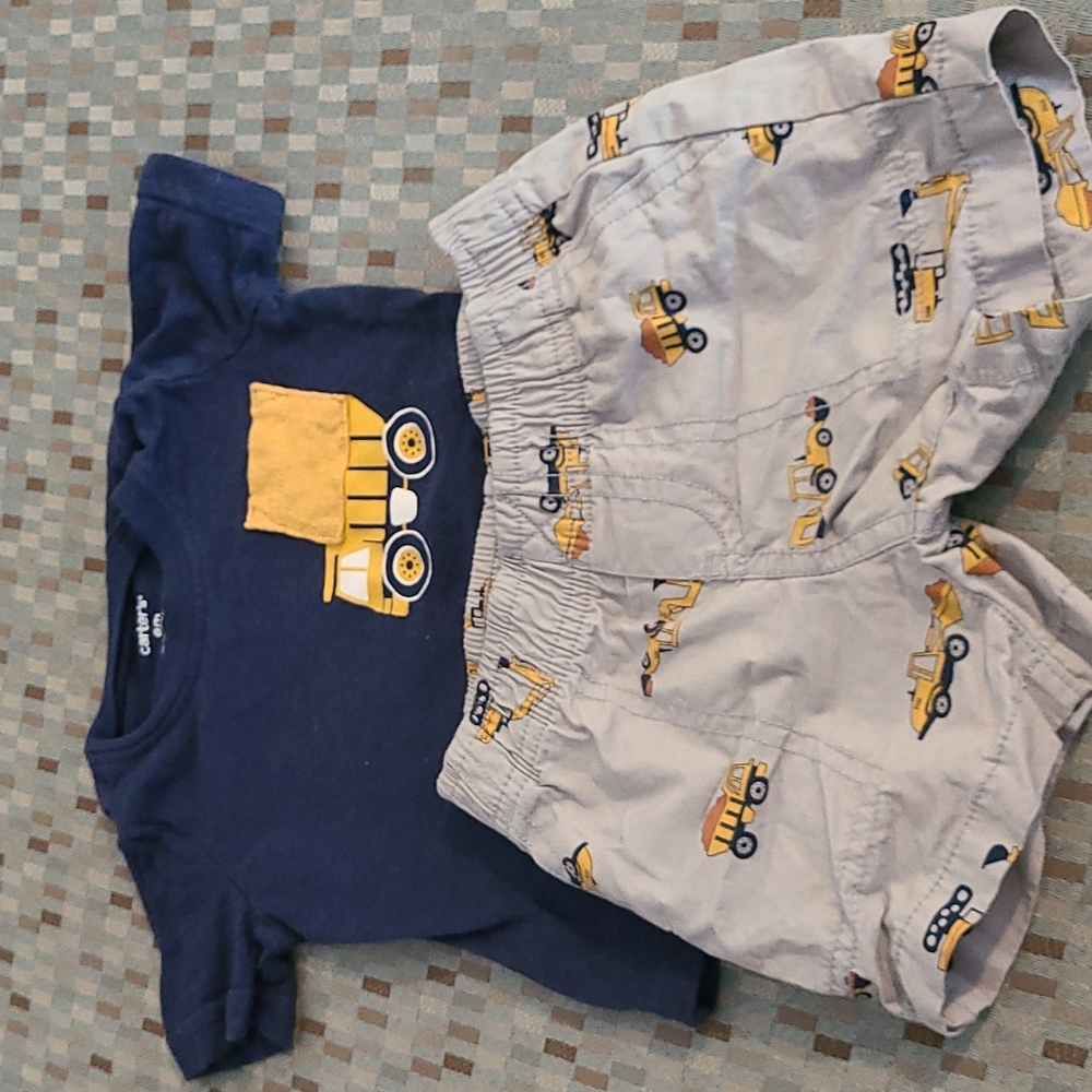 6M Carter's Matching Set